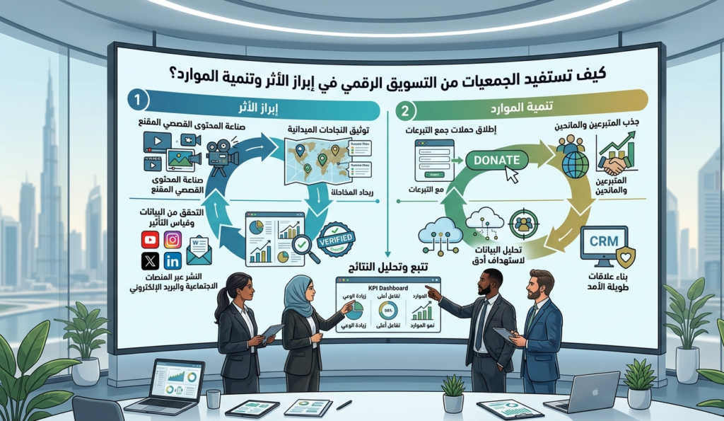 كيف تستفيد الجمعيات من التسويق الرقمي في إبراز الأثر وتنمية الموارد؟